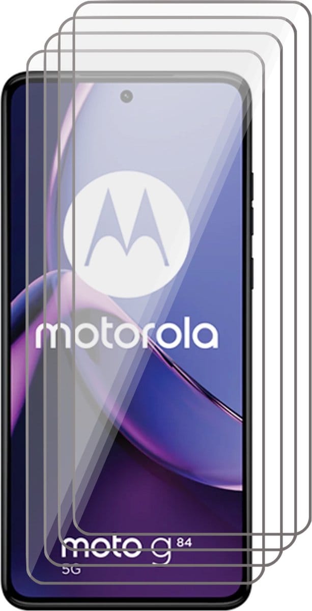Screenprotector geschikt voor Motorola Moto G84 - 4x Glas Screen Protector