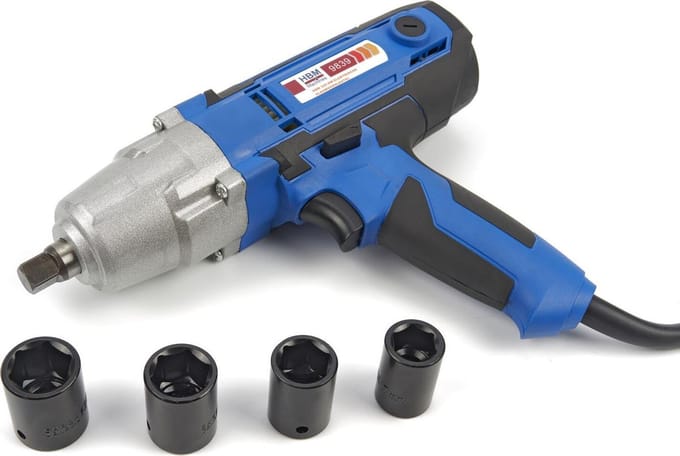 Elektrische Slagmoersleutel - 320NM Incl. Doppen
