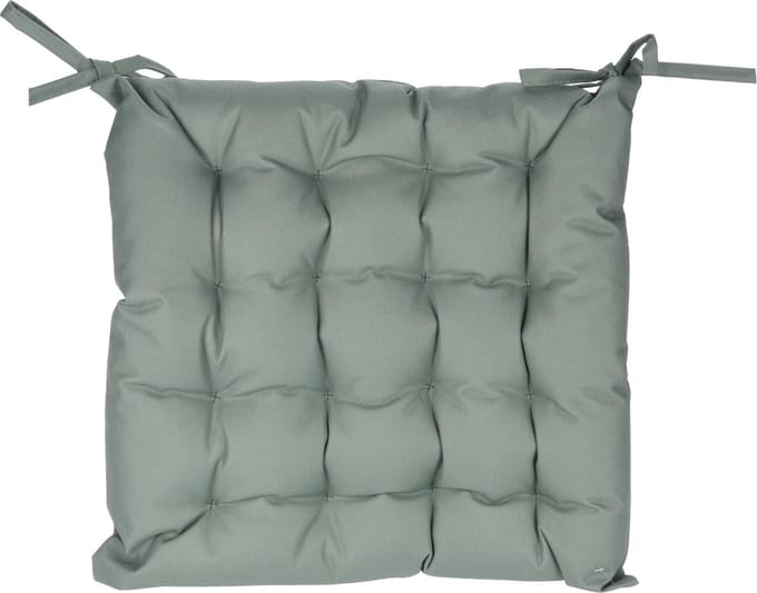 Pro Garden Tuinkussen met lintjes - Polyester - 40x40cm - Groen