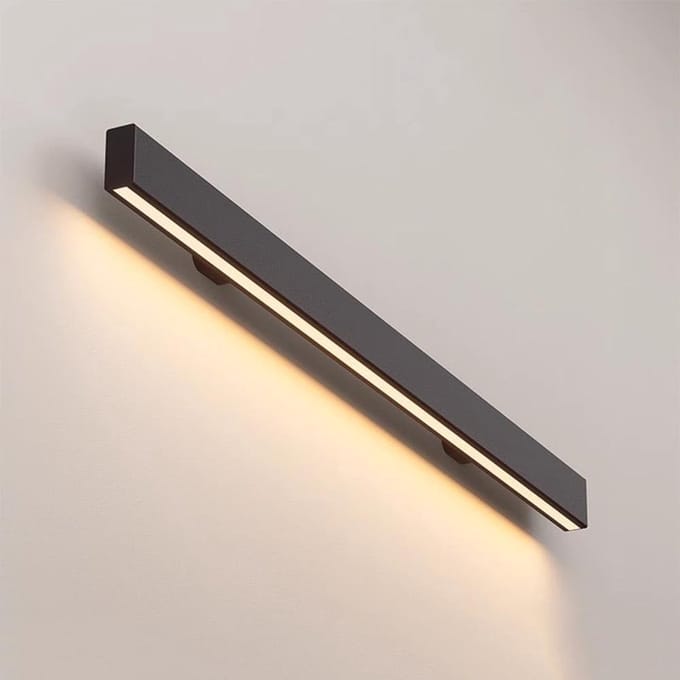 Led Trapleuning - Veiligheidsverlichting - Binnen Verlichten - Bewegingssensor Geïntegreerd - 80cm - Zwart 4000k