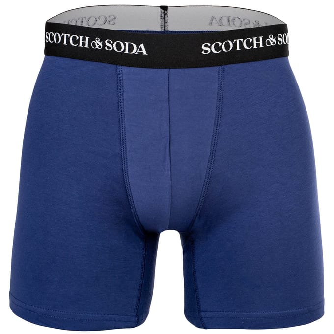Scotch & Soda Solid Cotton Stretch Boxershorts