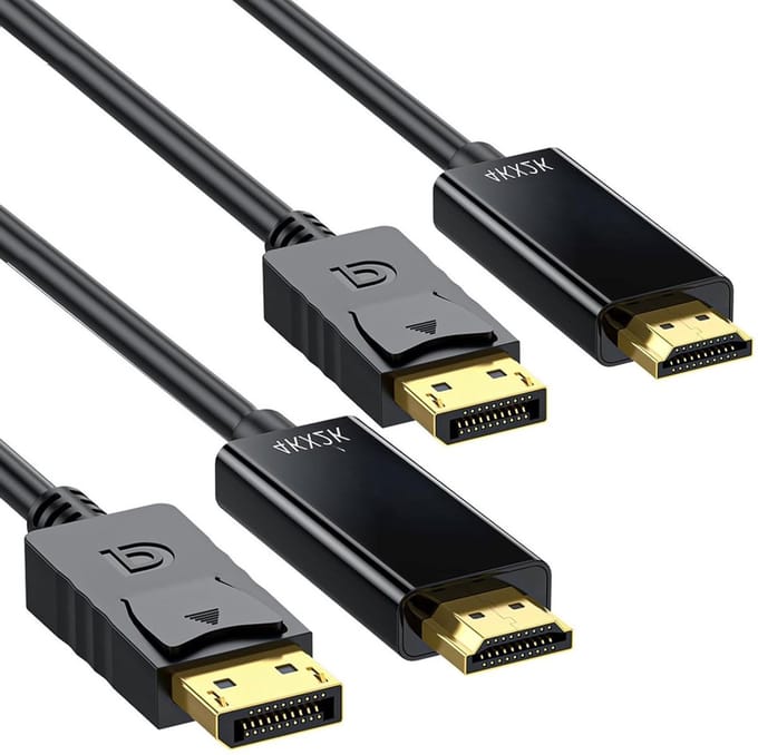 4K DisplayPort naar HDMI Kabel voor Ultra HD Beeldkwaliteit, Gaming en Streaming