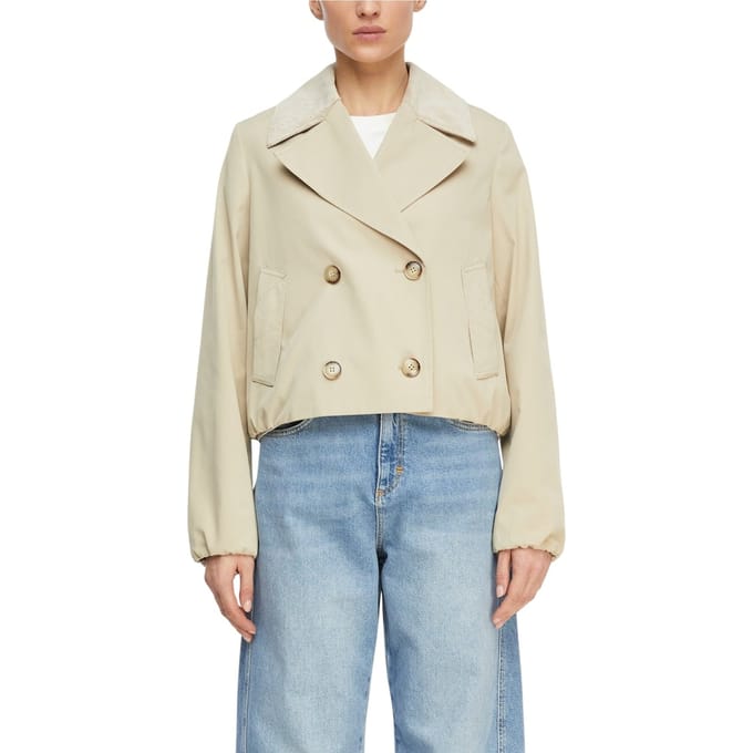 Comma Jackets Outdoor Lightgrey Größe: 40 | Cropped-Jacken Outlet | Damen | Grau