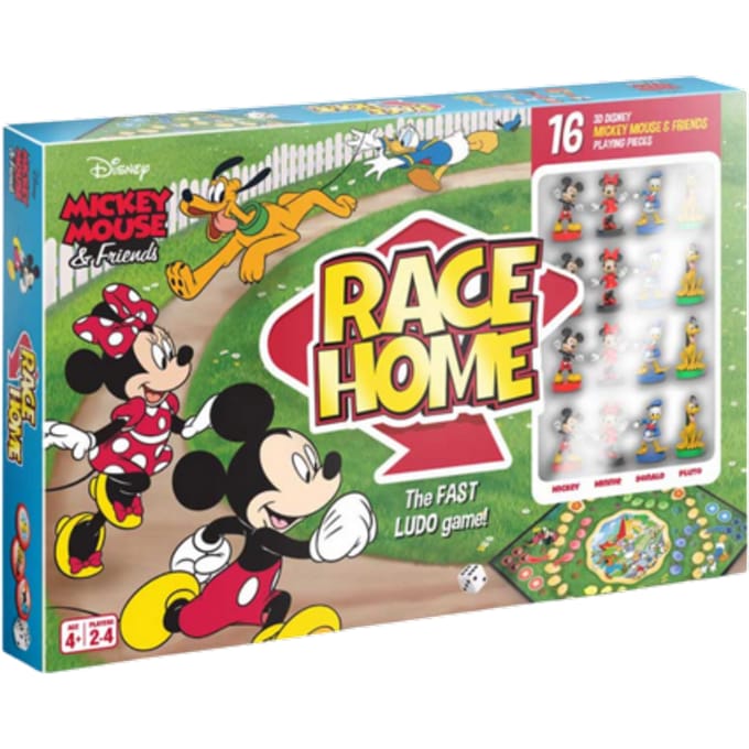 Disney Mickey & Friends Race Home Board Game