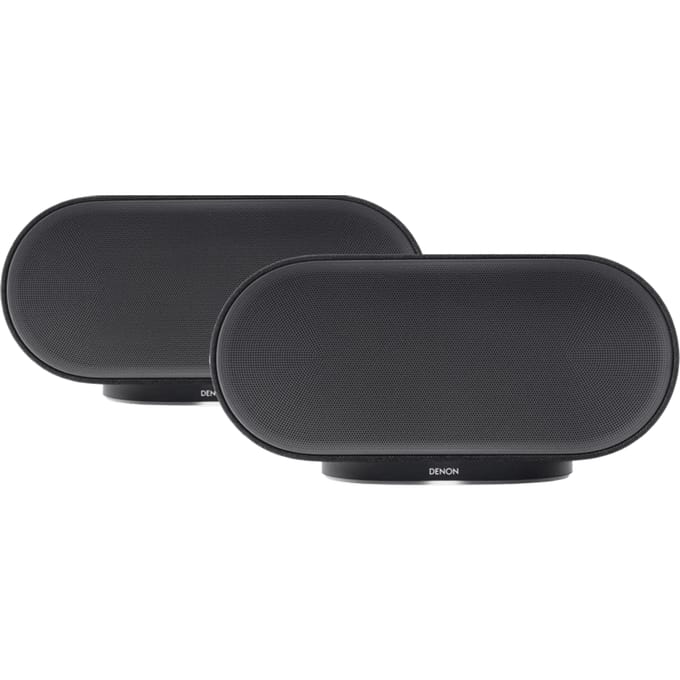 Denon Home 600 Zwart Duo Pack