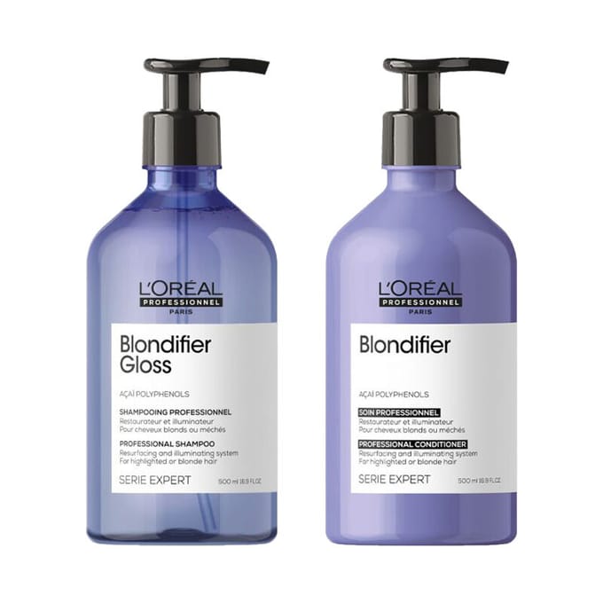 L'Oréal Serie Expert Blondifier Shampoo 500ml + Conditioner 500ml