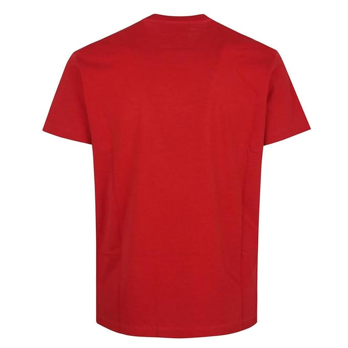 Dsquared2 Canadian Lifestyle Bear Design Rood T-shirt