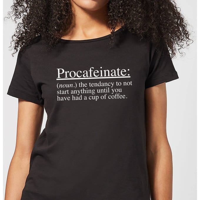 Procafeinate Women's T-Shirt - Black - 3XL