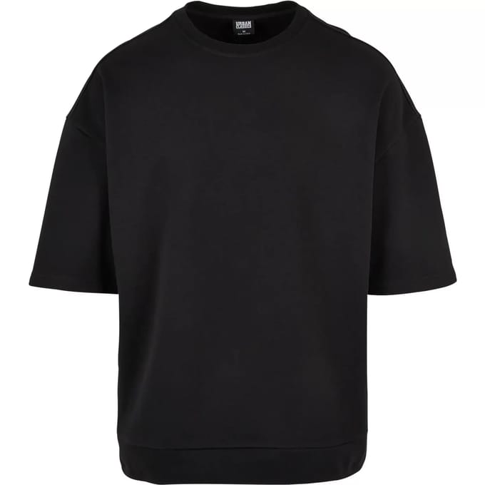 Urban Classics - Oversized Short Sleeve Crew Shirt - S - Zwart