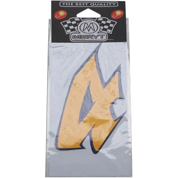 Medium motorfiets stickers Meryt Numero 4