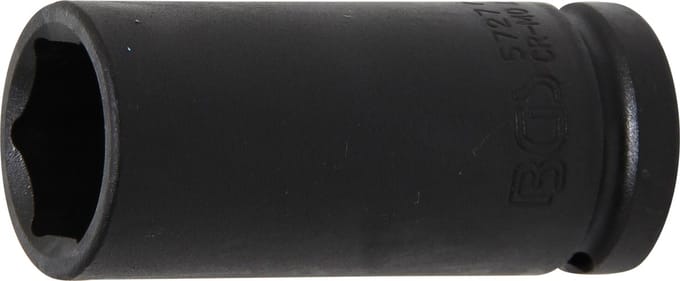 BGS Kracht dopsleuteldop zeskant, diep 3/4 27 mm
