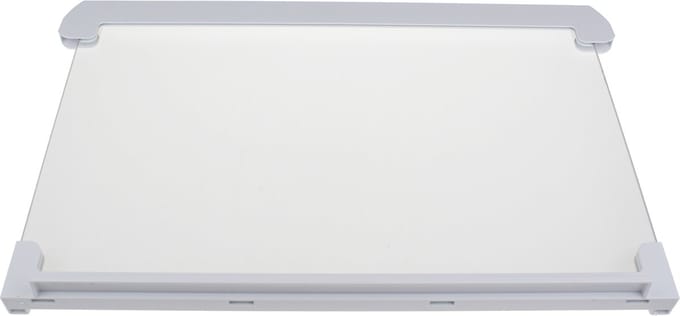 WHIRLPOOL - GLASPLAAT (met rand ) 434X292X4mm - C00517626