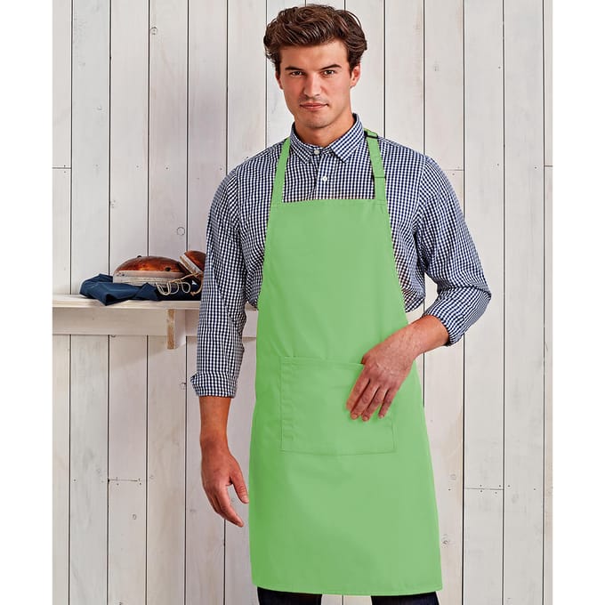 Premier Dames/Dames Kleuren Bipschort Met Zak / Werkkleding (Apple)
