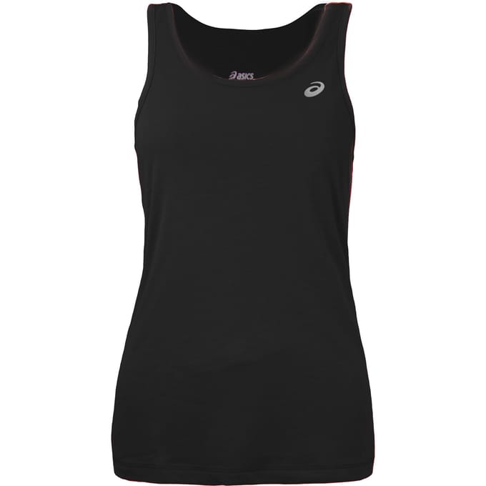 Asics Motion Dry Womens Zwart Tanktop