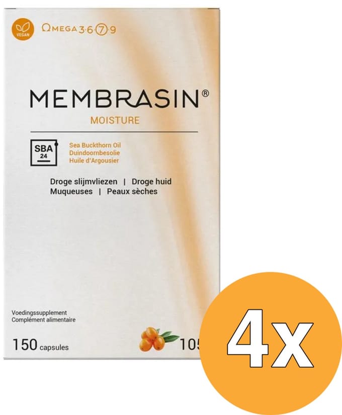 4x Membrasin Omega 7 (150 capsules)