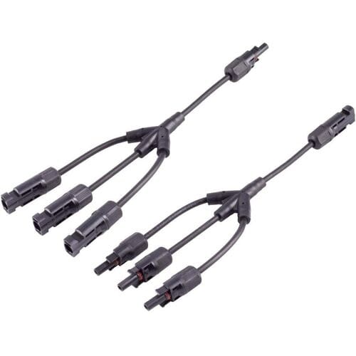 BKL Electronic 2800027 3/1 Y-stekker 6 mm² Kabellengte 0.30 m