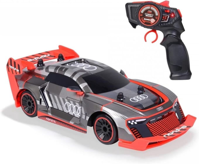 Modelauto Audi S1 - RC Auto - Hobby Bouw - Schaal 1:24 - 20 cm - Grijs