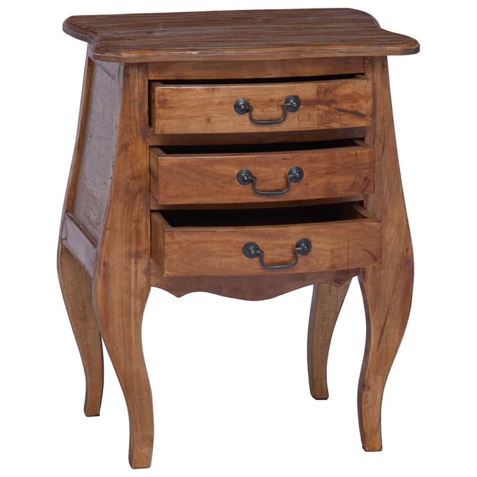 vidaXL Opbergkist 48 x 35 x 64 cm Massief Mahoniehout