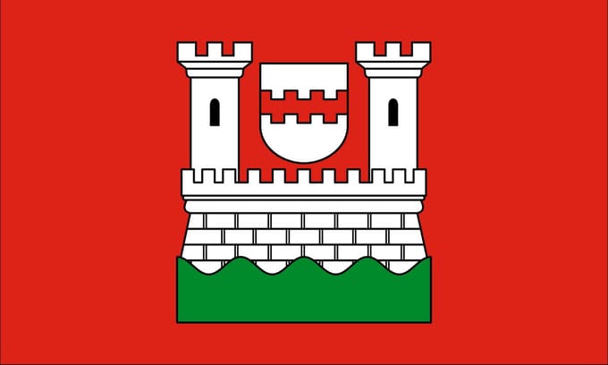 Vlag Niederkassel 100x150cm