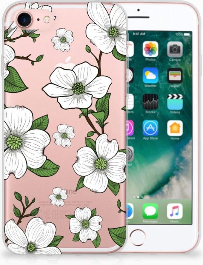 iPhone SE 2022 | SE 2020 | 8 | 7 TPU Case Dogwood Flowers