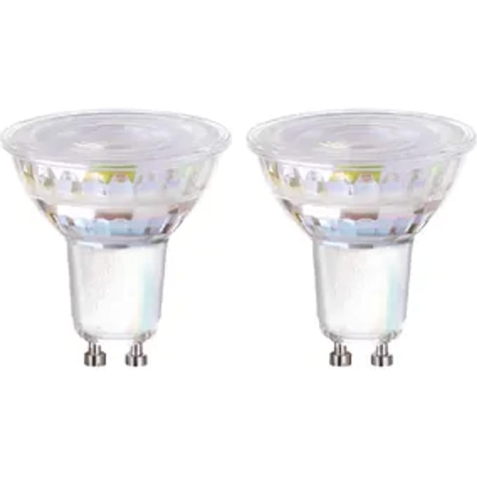 Sencys Ledspot - Stepdim - Warm Wit - Gu10 - 3w - 2 Stuks