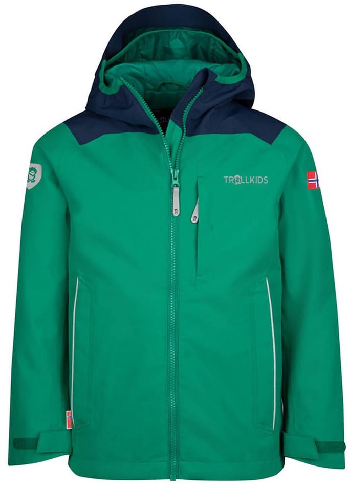 Trollkids Bergen Jas Groen 98 cm Kinderen