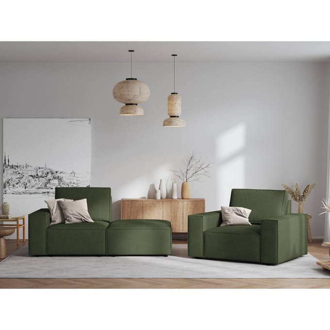 Fauteuil Carlo ribstof | Milo Casa