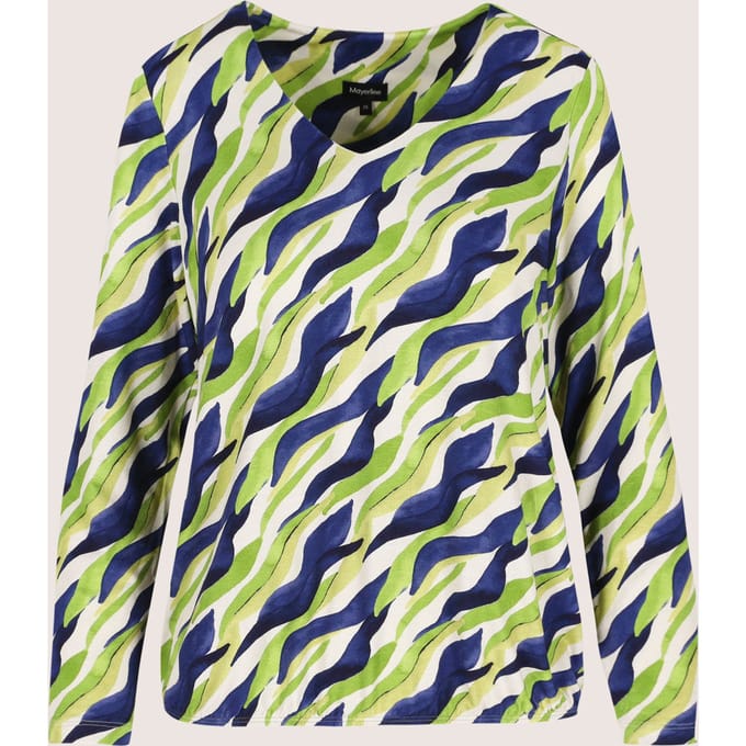 Jersey Blouse Op Elastiek
