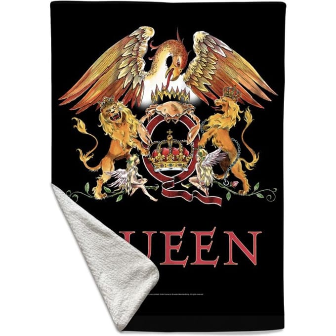Queen Crest Unisex Dekens - meerkleurig - Standard