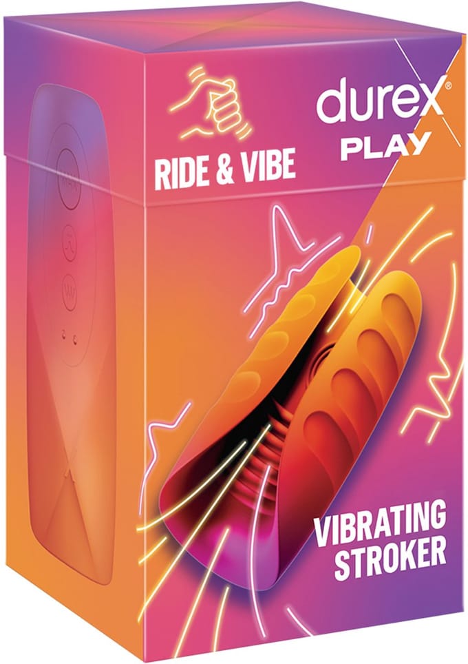 Durex Ride & Vibe - Masturbator - USB Oplaadbaar - Vibrerend