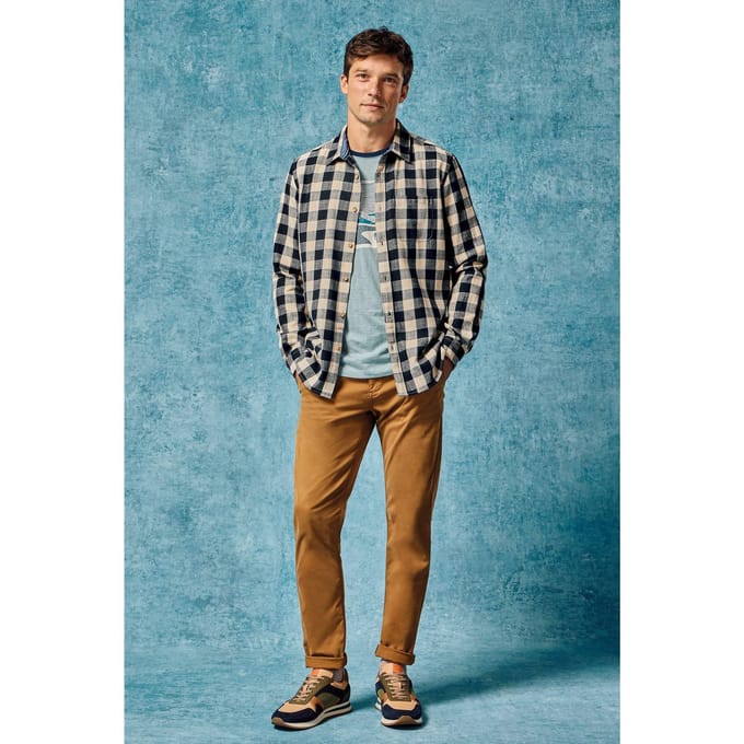 White Stuff Buffalo Check Ls Shirt Navy Multi Taglia: S | Camicie Casual Outlet | Uomo | Blu