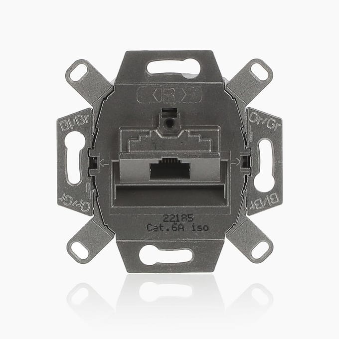 RJ45 Aansluitdoos Cat. 6A - Afgeschermd Wandcontactdoos