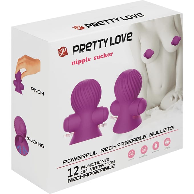 Pretty Love - Vibrerende Tepelzuigers