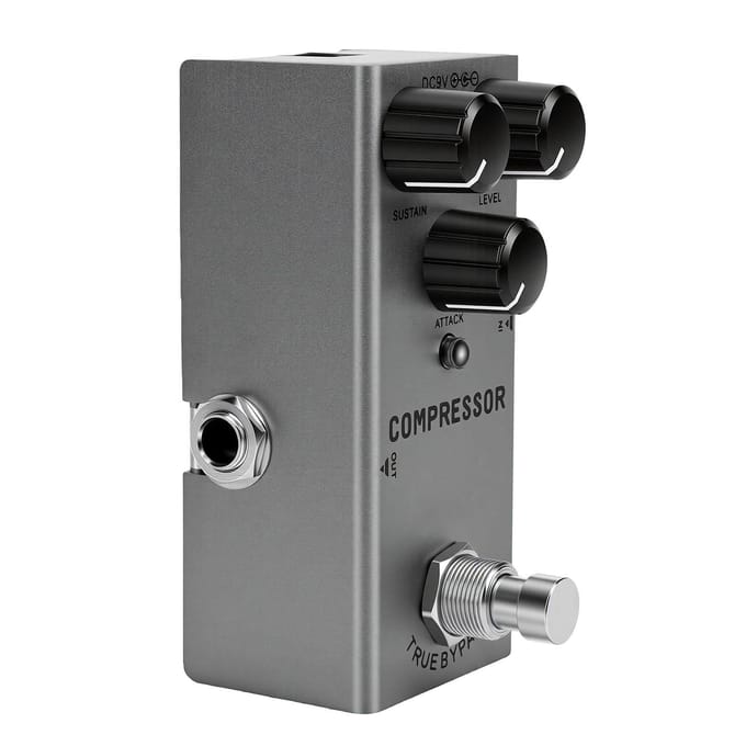 Gitaar Compressor Pedaal 3 Knoppen Dubbele Modus True Bypass Soort Compressor Effect