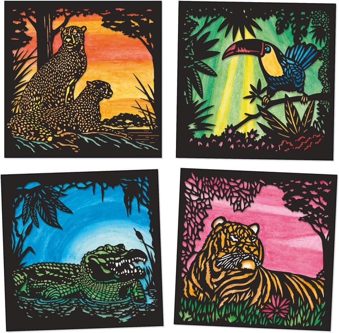 Djeco - Djeco Aquarel Workshop Jungledieren