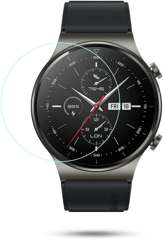 Strap-it Screen protector glas - beschermend glasplaatje geschikt voor Huawei Watch GT 2 Pro