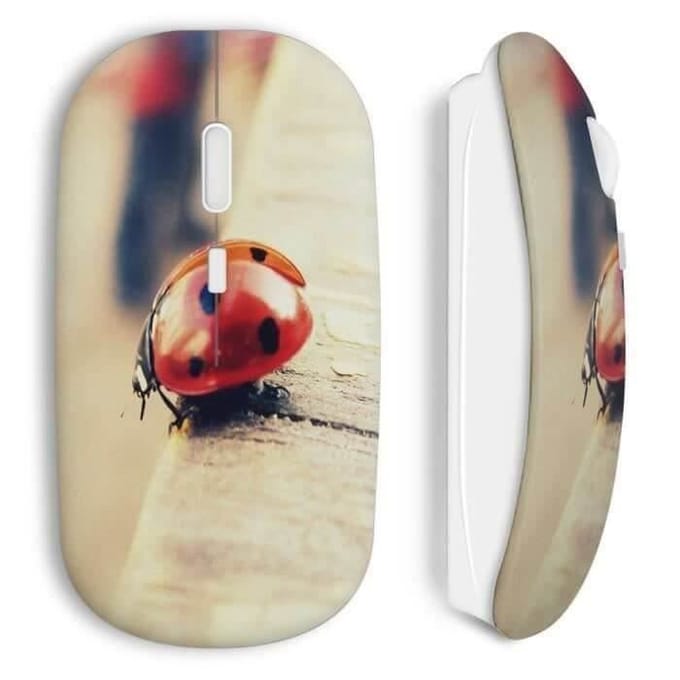 Souris Sans Fil Coccinelle