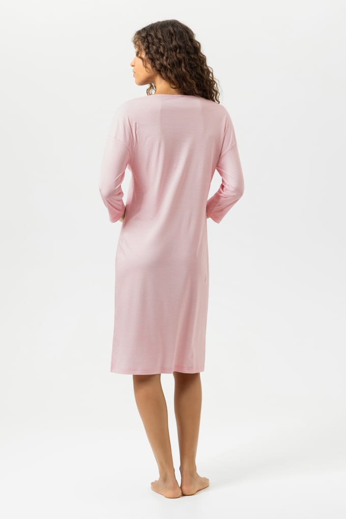 Nachthemd Serie Simple Stripes Bridal Rose