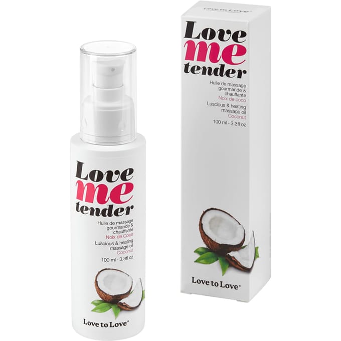 Love me Tender - Verwarmende Massageolie - Coconut