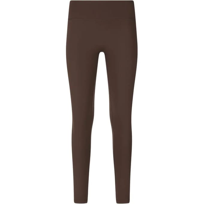 ATHLECIA - emarri w tights - Lange trainingslegging dames - Donkerbruin
