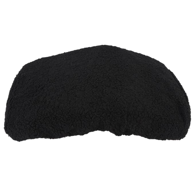 Knie Scooter Pad Hoes Zachte Pluche Knie Scooter Kussenhoes Accessoire Universele Pasvorm Zwart black