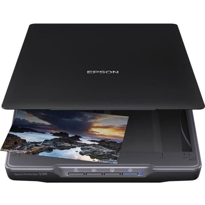Plattebadd scanner EPSON Perfection V39II A4 - Zwart - 4800 dpi - USB 2.0