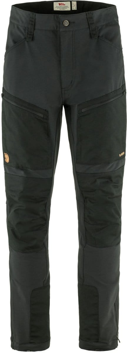 Fjällräven Keb Agile Winter Trousers - Softshellbroek - Heren Black / Black EU 48 - Regular