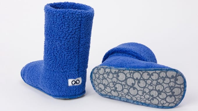 Woody boots - hoogblauw - 242-10-BOO-M/875 - maat 22/26