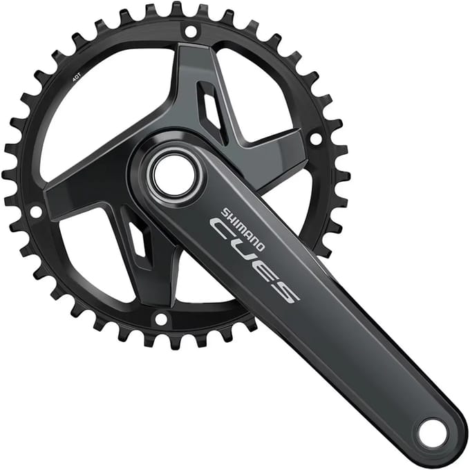Shimano Cues Hollowtech U8000-1 Crankstel Zilver 170 mm / 42t