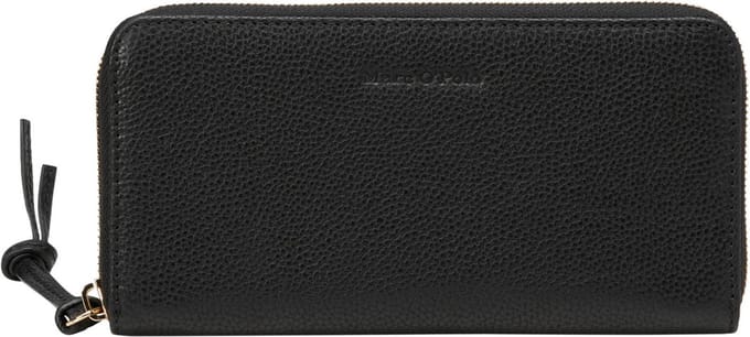 Marc O'Polo Portemonnee Finja Zip Wallet Black Zwart