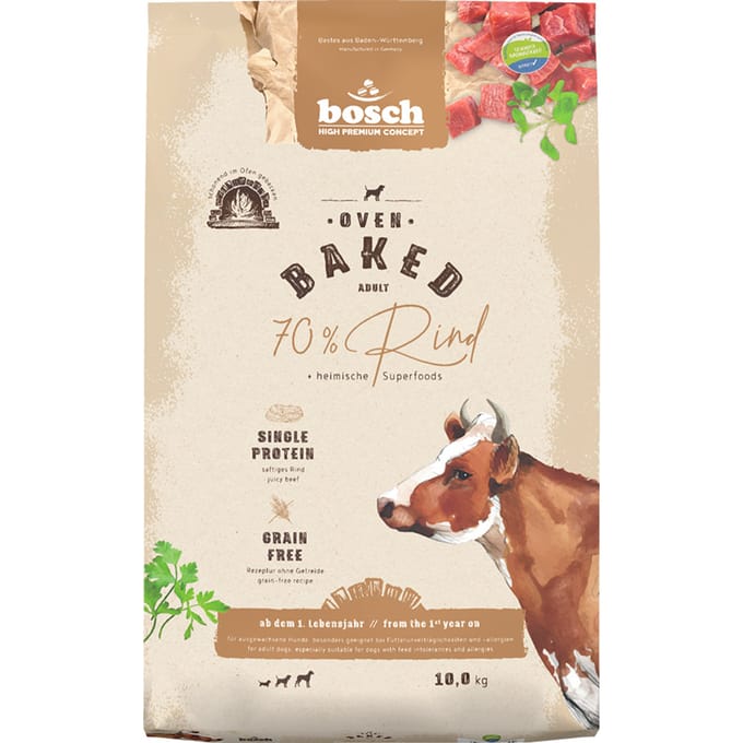 2 x 10 kg Bosch HPC Oven Baked Rundvlees Droog Hondenvoer