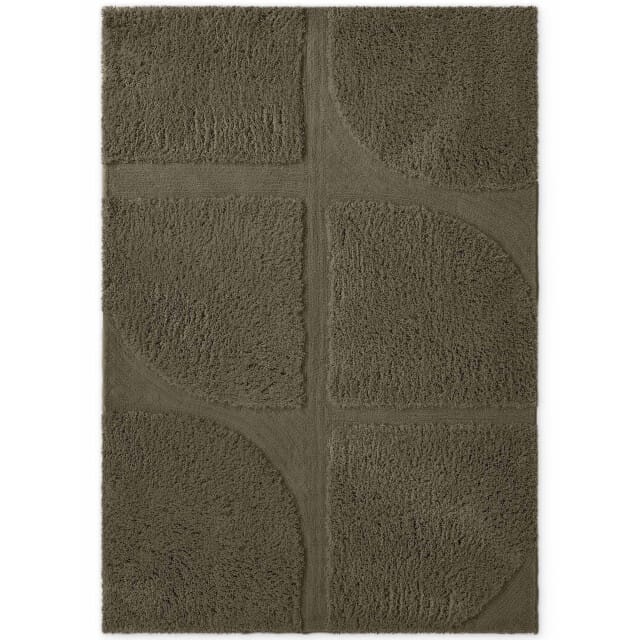 Ted Baker Lambeth hoogpolig vloerkleed Jasper Groen - 120 x 180 cm - (S)