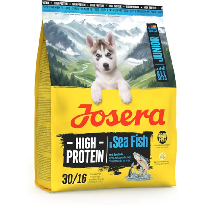 900g Josera High Protein Junior Zeevis droogvoer voor honden