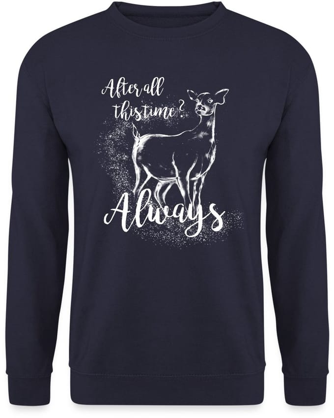 Harry Potter After All This Time Always Sweater Heren